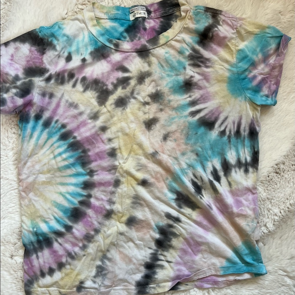 Mother denim tye dyed tshirt